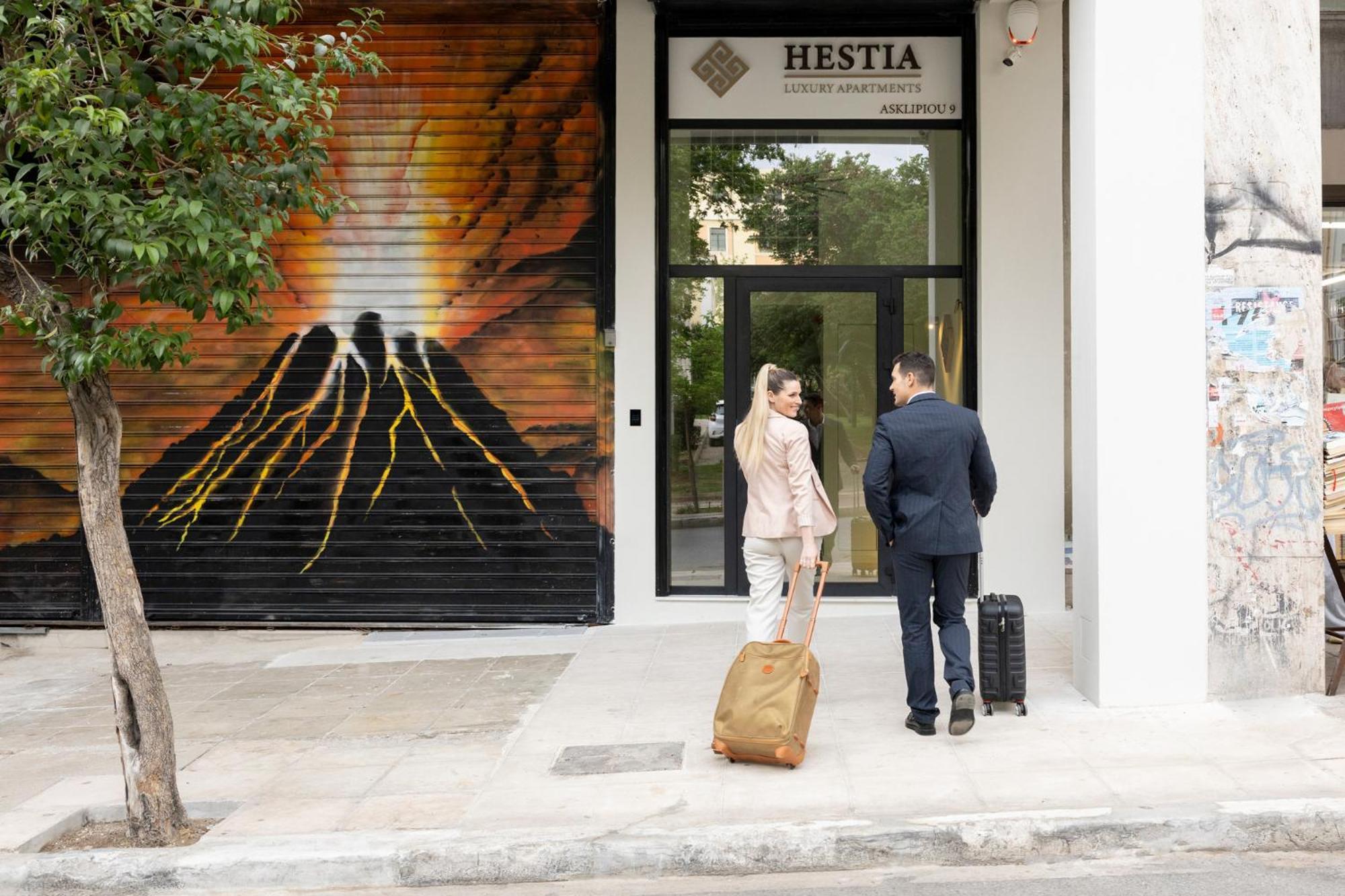 Hestia - Asklipiou 9 Aparthotel Атина Екстериор снимка